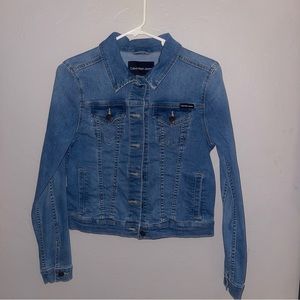 XS, WORN ONCE, Calvin Clien jean jacket